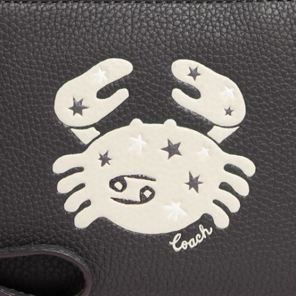 Coach Bags Coach Zodiac Sign Corner Zip Wristlet With Cancer Limited Edition Cf53 Nwt Poshmark